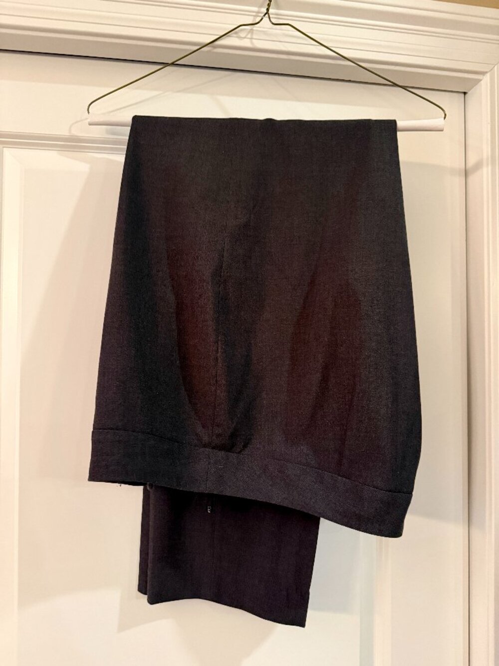 Calvin Klein Women’s Gray Dress Pants Size 14W Traditional Fit Career Slacks